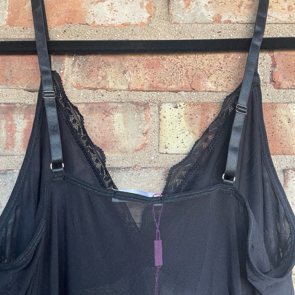 Avid Love Mesh Lace Babydoll Chemise🖤 - Picture 11 of 15